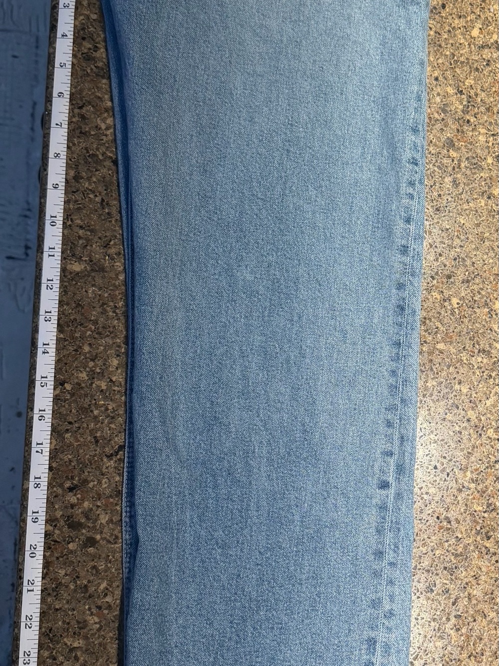 American Eagle Outfitters Light Wash Straight Leg Jeans